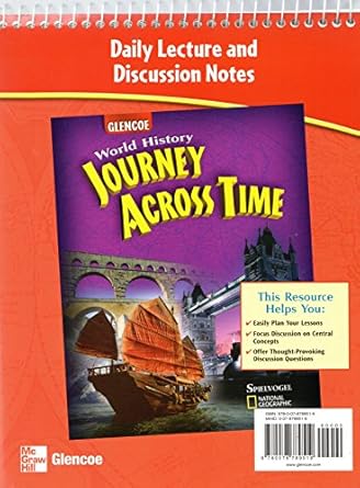 Amazon.com: Daily Lecture and Discussion Notes (Glencoe, World History ...