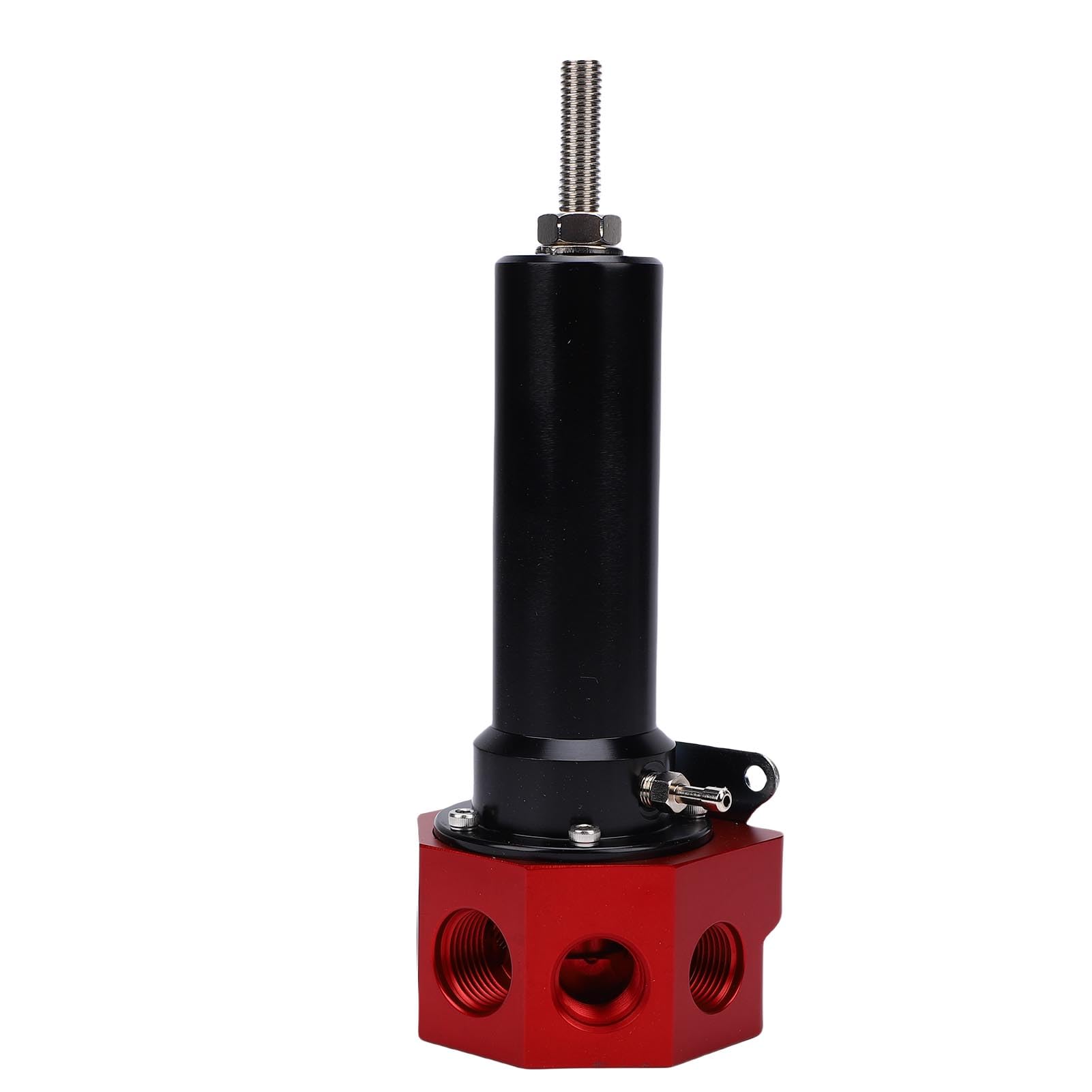 Keenso 13113 EFI Regulator Ciśnienia Paliwa 40-100 PSI Regulator Pompy Napędzanej Paskiem Mechaniczny Paliwa z Portem Azotu i Adapterami Przewodów Doładowania do