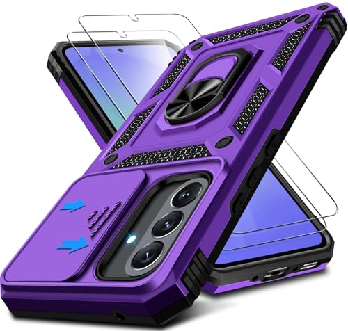 Kameraschutz Handyhülle für Samsung Galaxy Hülle mit schutzfolie*2