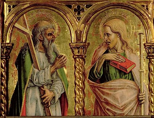 Tableau St le Grand Carlo Crivelli | Impression d'art sur toile 60x90cm