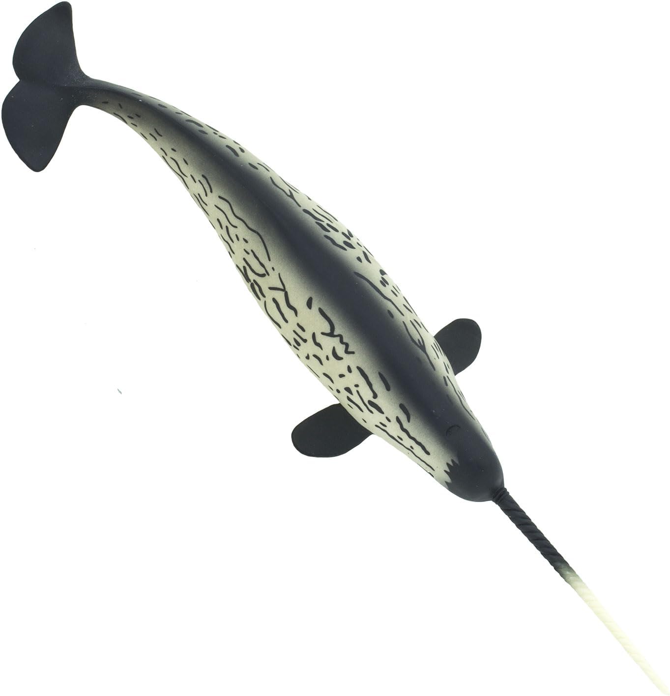 Safari Ltd. Narwhal Figurine - Realistic, Hand-Painted 10.75" Model Figure - Educational Toy For Boys, Girls & Kids Ages 3+