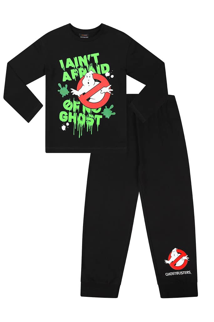 Ghostbustersi Aint Afraid Of No Ghost Boys Long Pyjama Set