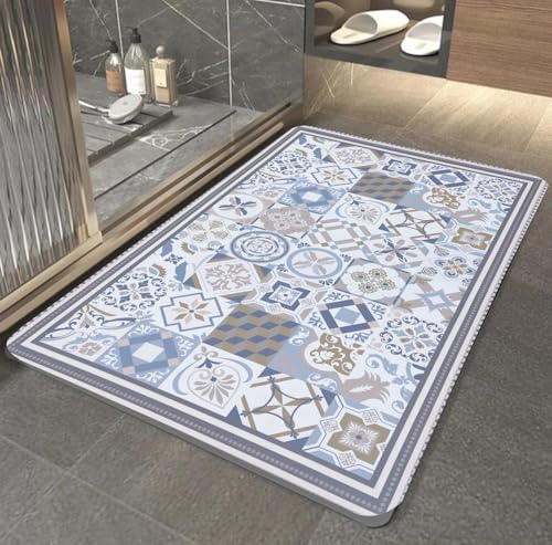 HomeCloud Bathroom Mat,Door Mat, Rubber Non-Slip Quick Dry Rugs Fit Under Door Super Absorbent Thin Fashion Washable Floor Bath Mat for Bathroom, Bathtub, Shower and Sink (Beige) (B0DHKKJC89) Amazon Price History, Amazon Price Tracker