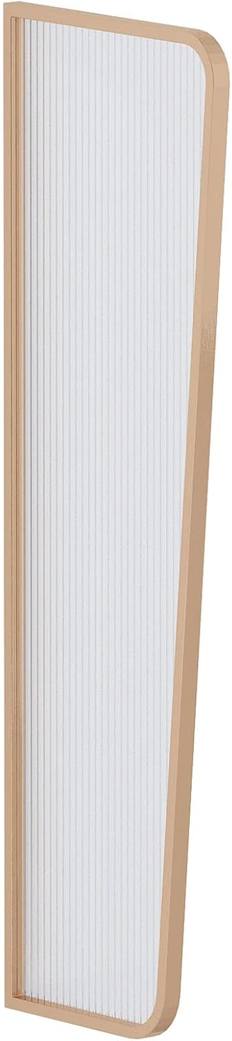 Urinal Privacy Screen Toilet Dividers Space Seperater, Toilet Partition Board Urinal Baffle Urinal Barrier, Tempered Glass Waterproof Privacy Screen, Commercial Part，Rose Gold 1 Piece