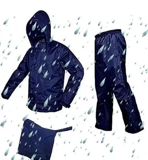 Waterproof Rain Coat Set For Men & Women With Storage Bag - (Multicolor),45-image-34