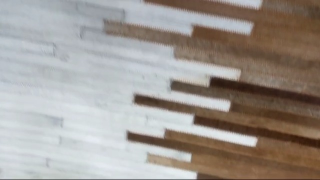 Tapete rectangular de cuero Cowhide premium 3 x 5 ft miniatura 7