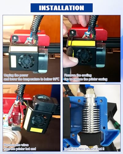 Kit de buse hotend assemblée de haute précision pour CR-10