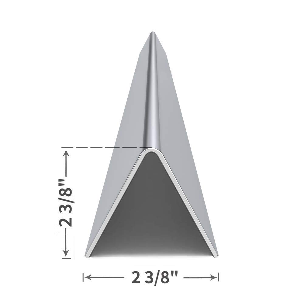 7540 7539 Flavourizer Bars di ricambio per Weber Genesis 300 Series, E310, E320, S310, S320 Flavourizer, con controllo laterale, set di 5 barre Flavour in acciaio inox