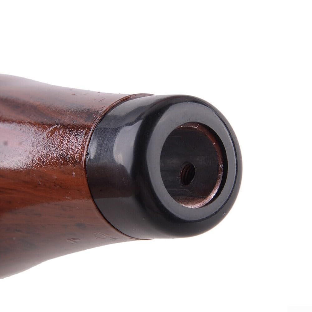 Set di pomello del cambio per auto con venature del legno di noce, per cambio manuale, per interni del veicolo M8 M10