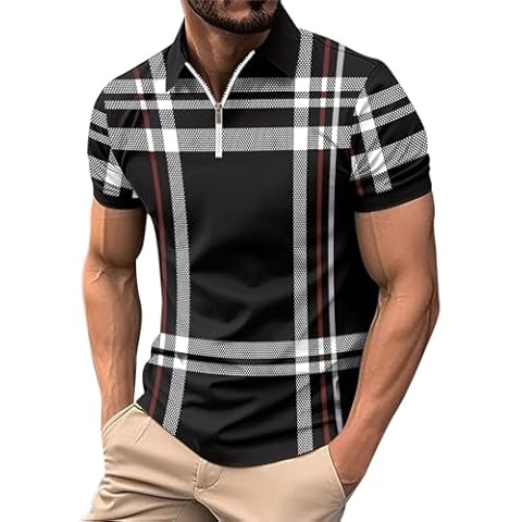 Mens Running Sports Gym Tops Quick Dry Golf Hiking Tops Short Sleeve Polo Shirts Sports Polo Shirts Mens Black Shirts Men 4XL Mens Running top Long Sleeve Full Zip Tees Cover