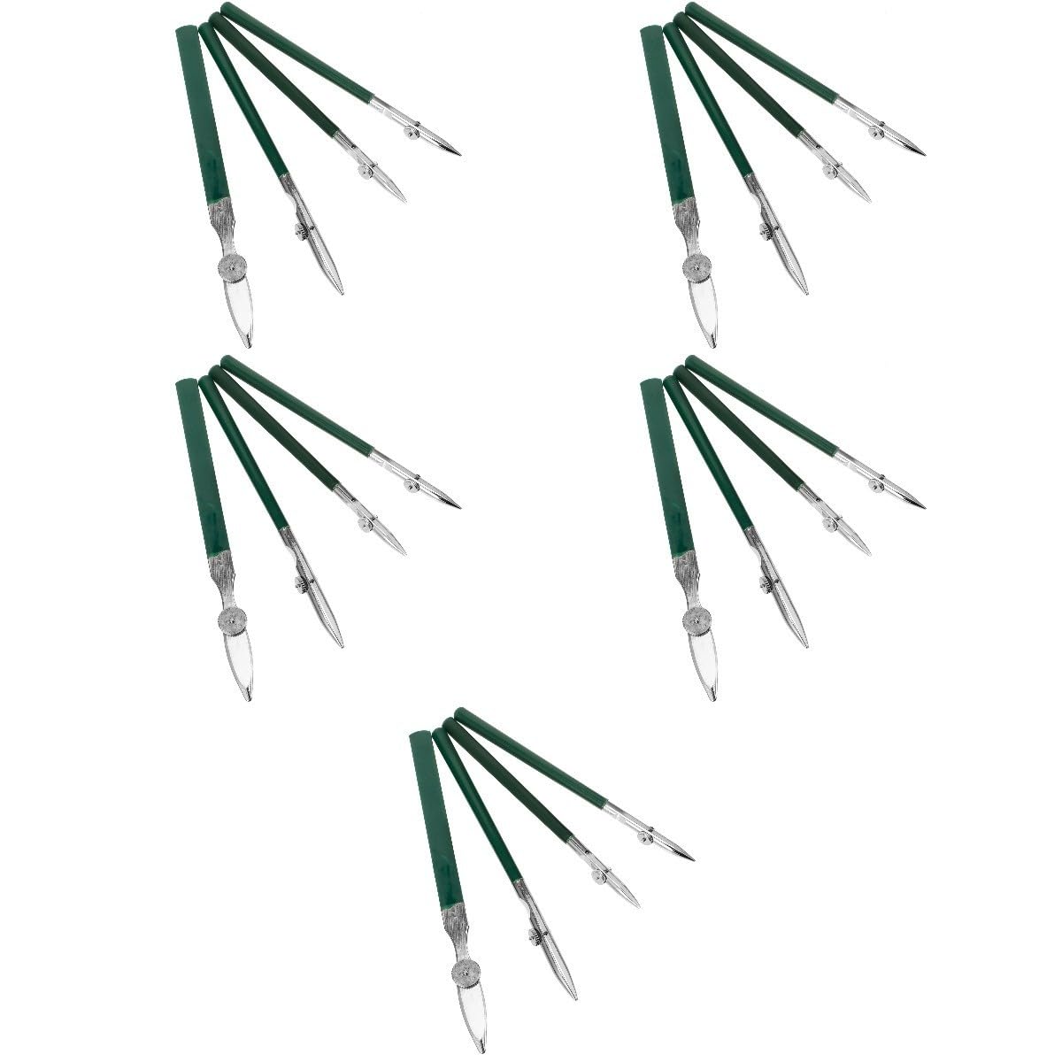 Uonlytech 5 Ensembles Stylos De Dessin Ajustables pour Artistes Outils De Traçage Multi Usage Stylos De Ligne pour Dessin Peinture 4 Pièces * 5