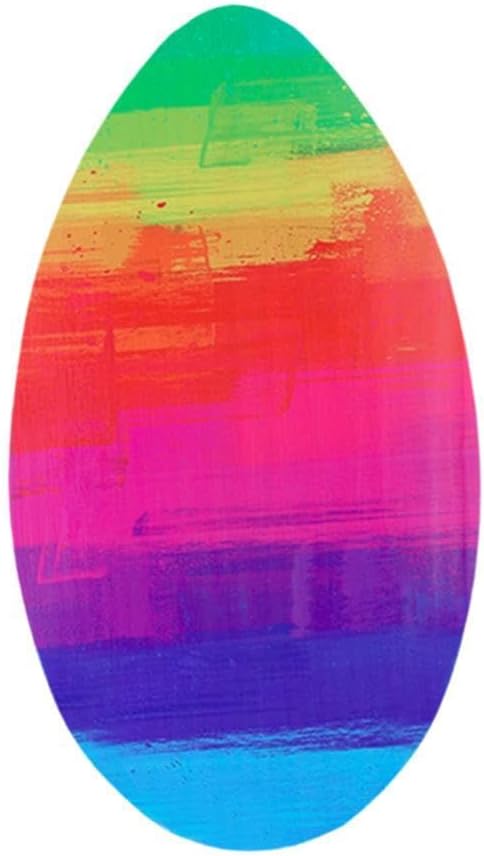 Surfboard Surf Board for Pool Lake Boat Universal Standing, Room Decor, Wooden Small Skimboard for Beach, Water Sports