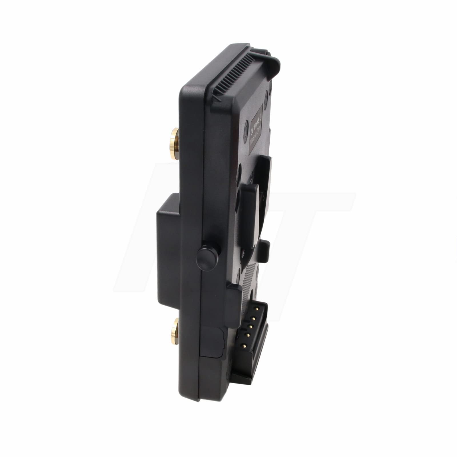 HangTon Adaptador de placa de montaje de batería de montaje en V a placa de bloqueo de montaje dorado D-tap para Anton-Bauer IDX Sony ARRI Red Cámara Charge