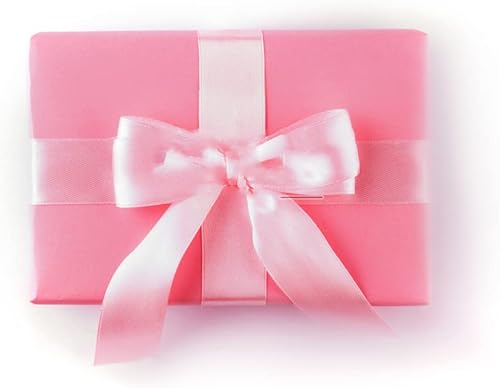 Miniatura 4 de IHKFILAN Cinta de satén de doble cara de 1 pulgada x 25 yardas, cinta de poliéster sólido de doble cara para envolver regalos, fiestas, trenzas de