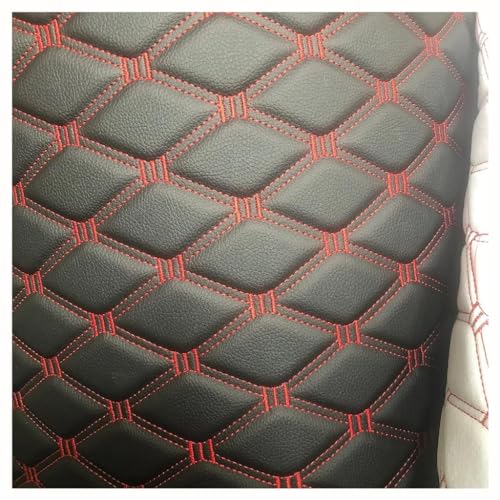 Tissu cuir d'ameublement simili-cuir au mètre off-white 1,6x4m