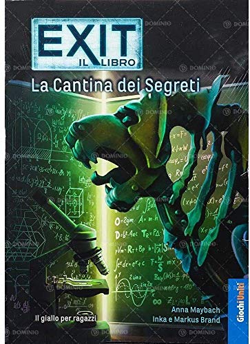 Giochi Uniti- Exit Il Libro La Cantina dei Segreti, Escape Room, Libro-gioco, Edizione italiana, GU3306