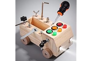 Montessori Car Screwdriver Busy Board