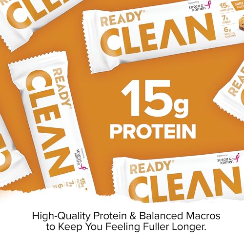 Image of Ready Protein Bars, Salted Caramel Cashew, 15g Whey Protein, 12 Ct