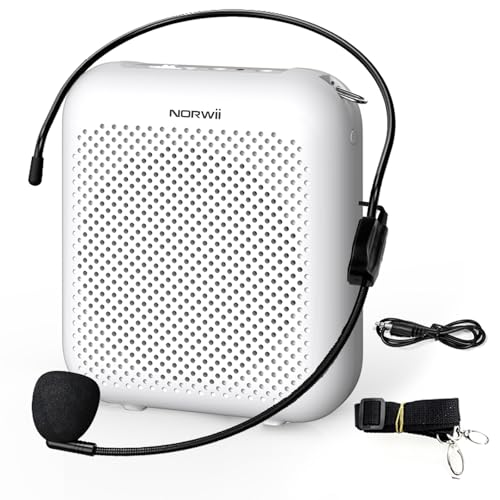Norwii Bluetooth Voice Amplifier with wired headset mic