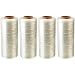 14.5" x 1450' - 8.6 Micron Thick Wrap - Premium Polyethylene Standard Bundling Cast Stretch Wrap By TotalPack Pre-Stretched Plastic Film Wrap - Industrial Strength Technology Packaging Supplies 4 Pack