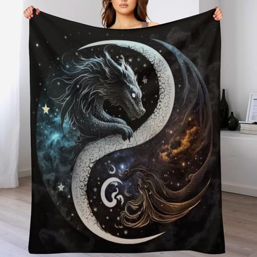 Manta de franela dragón phoenix 180x200 mantes para camas y sofás grandes 2