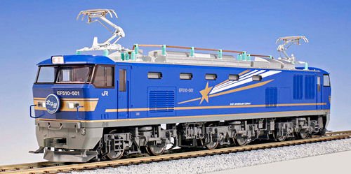 Amazon | KATO HOゲージ EF510 500 北斗星色 新車番 1-314 鉄道模型