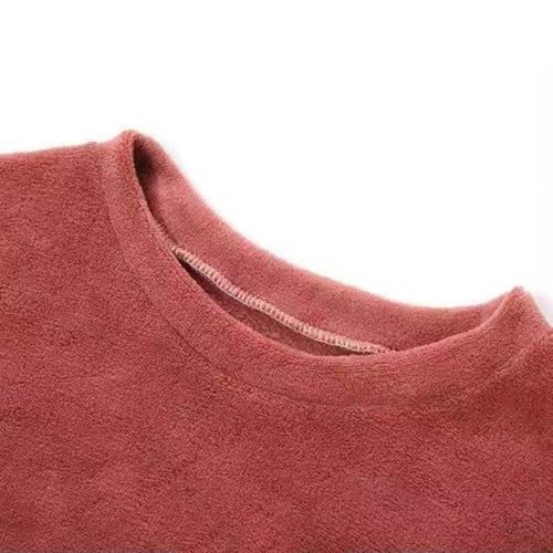 Flannel Pajamas for Women Set Fall Winter Cozy Loungewear 2026 RD1 Large | Warm Winter Pajamas Cute Long Sleeve Tops Matching Soft Pajama Pants Plus Size Fuzzy Pjs Lounge Sets Two Piece Sleepwear - image 5