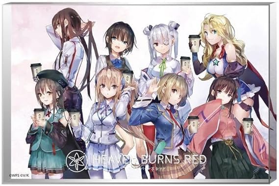ヘブンバーンズレッド　アクリルブロック ローソンコラボ 部隊長集合 Amazon.co.jp: ヘブンバーンズレッド アクリルブロック ローソンコラボ