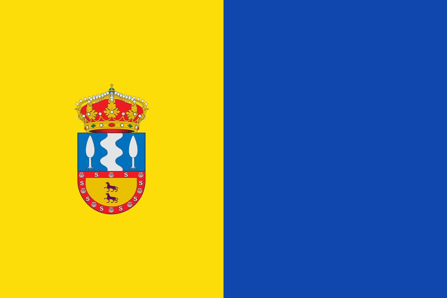 Drapeau Íllar Almería grand modèle idéal pour animer vos soirées espagnoles et fêtes