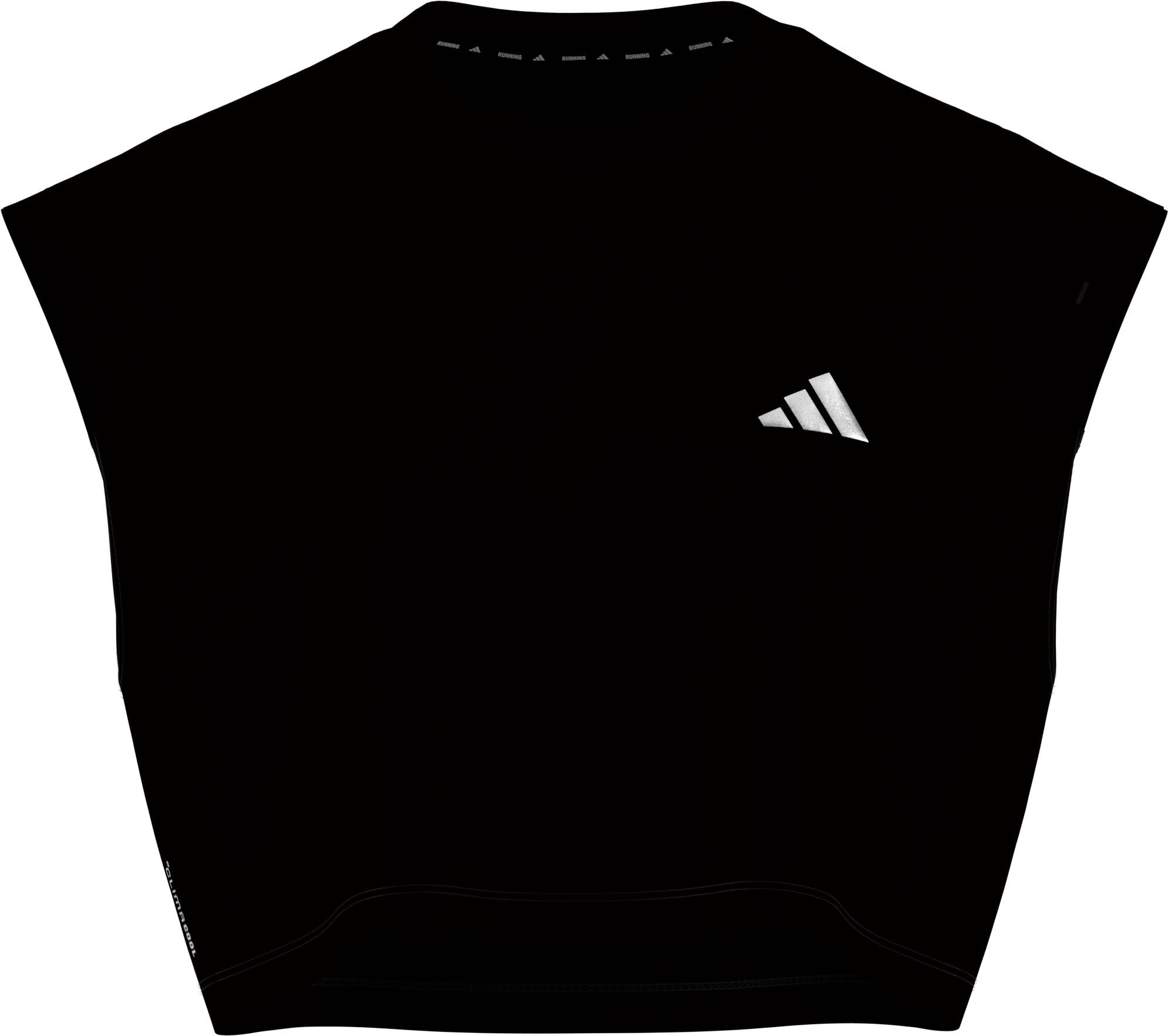 adidas Women's Adi365 Running Essentials Crop Shirt, Black, XXL