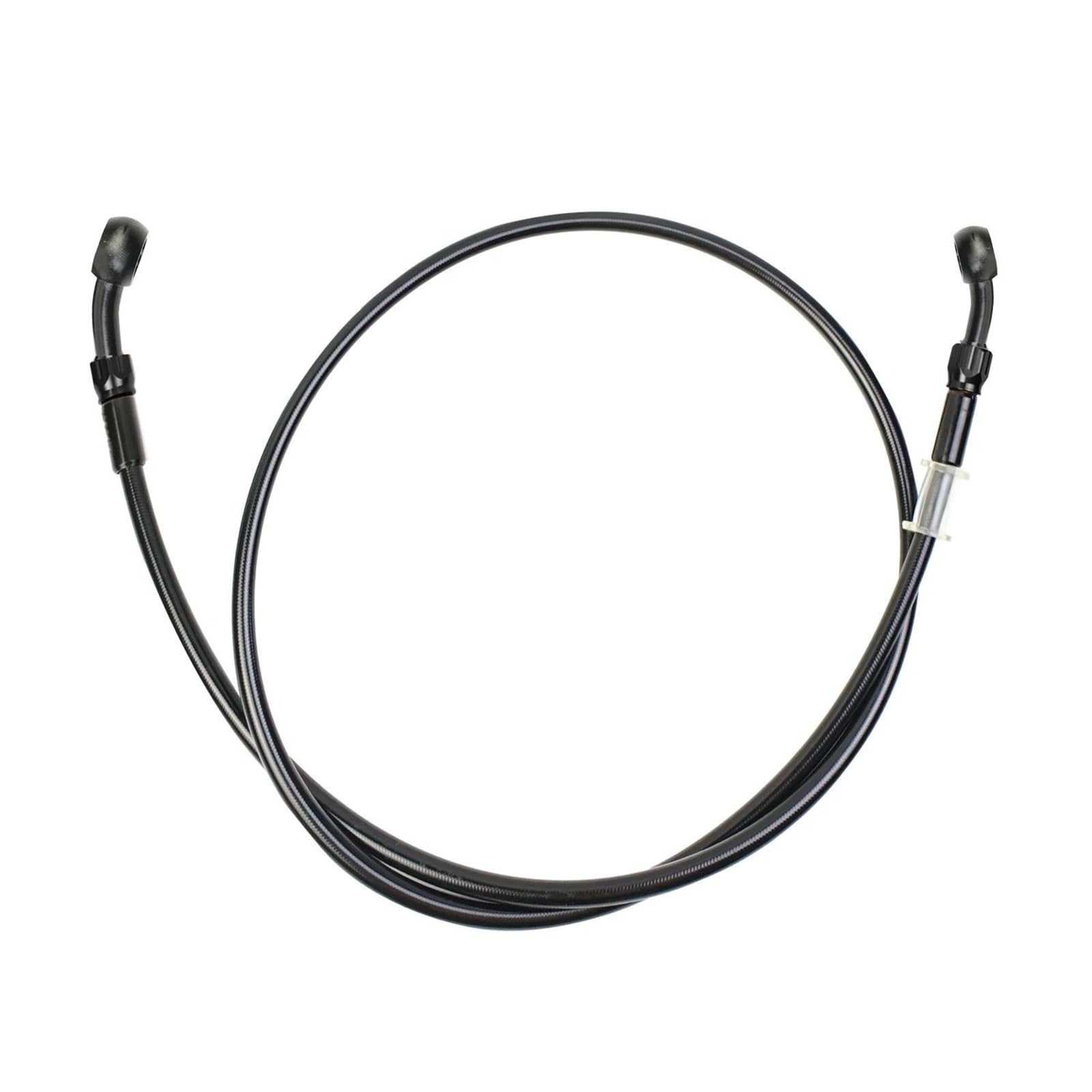 Hydraulic Brake Hose Universal M8 Banjo Screw Motorcycle Dirt Bike ATV Moped Scooter Hydraulic Brake Clutch Line Hose Tube(210cm)