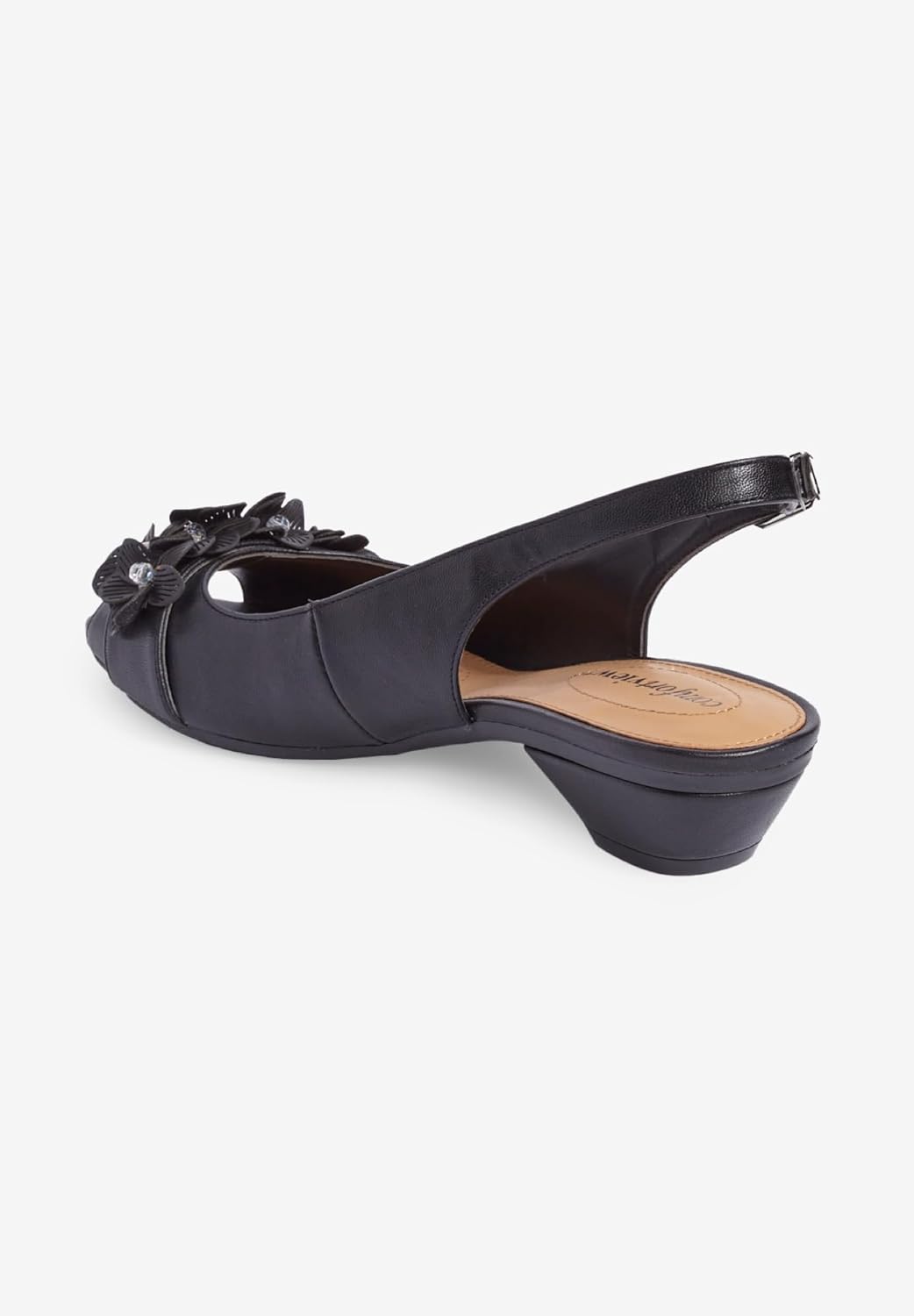 Comfortview Women's Wide Width The Rider Slingback - Image 3