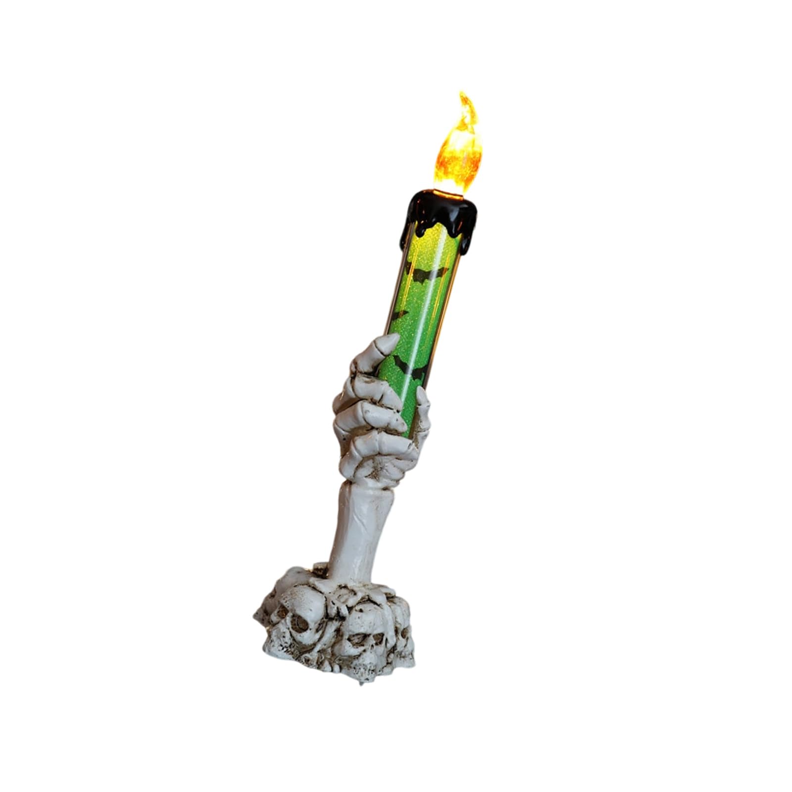 Jazuaiao LED Hand-Shaped Bougie Light Safe Flameless Decoration for Halloween Themed Parties Home Decor Halloween Decorations Outdoor