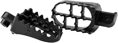 Miniatura 8 de ARAMOX Estriberas, 2pcs motocicleta pie clavijas pedales resto reposapiés para PW50 PW80 TW200