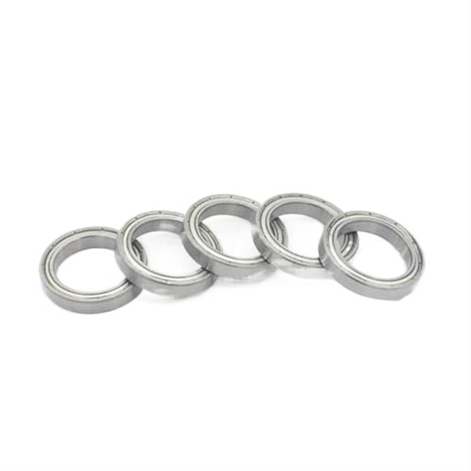 MIELEU Thin Wall Ball Bearings 6806ZZ roulement ABEC-1 (10 pièces) 30x42x7mm Section Mince 6806 ZZ roulements à Billes 61806 Z 6806Z for Ball Bearing Skate Bearings