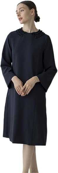 Amazon.co.jp: [ソーノ] ワンピース NAVY ミニフリル クリオン 