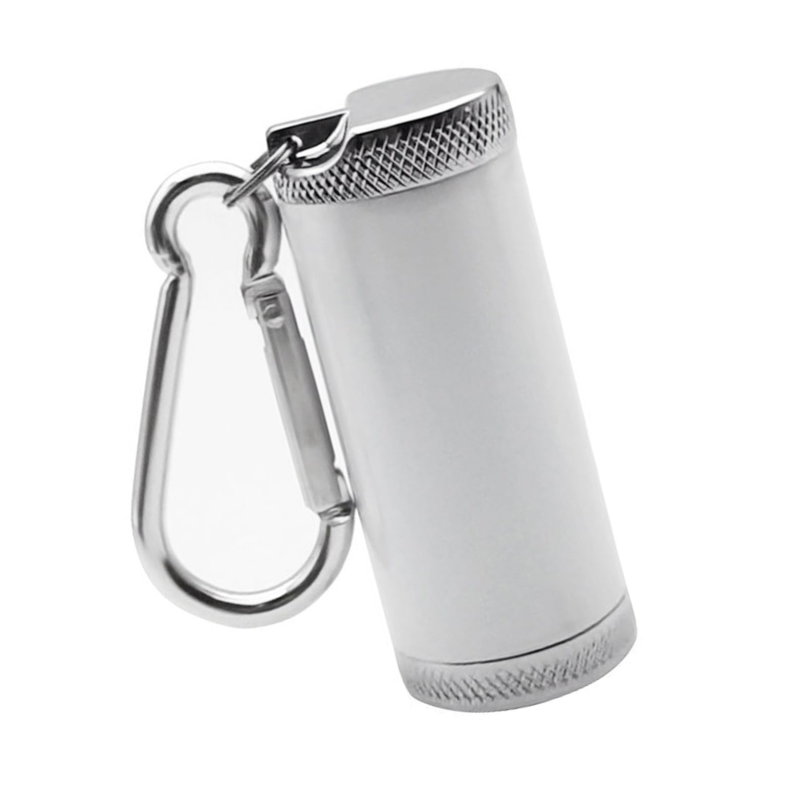 NVOQILIN Pocket Ashtray Sealed Design Aluminum Alloy Container Ashing Scattering Odors Control for Outdoor Travel Use Sealed Ashtray