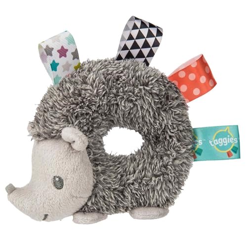 Image of Taggies Heather Hedgehog Baby Rattle