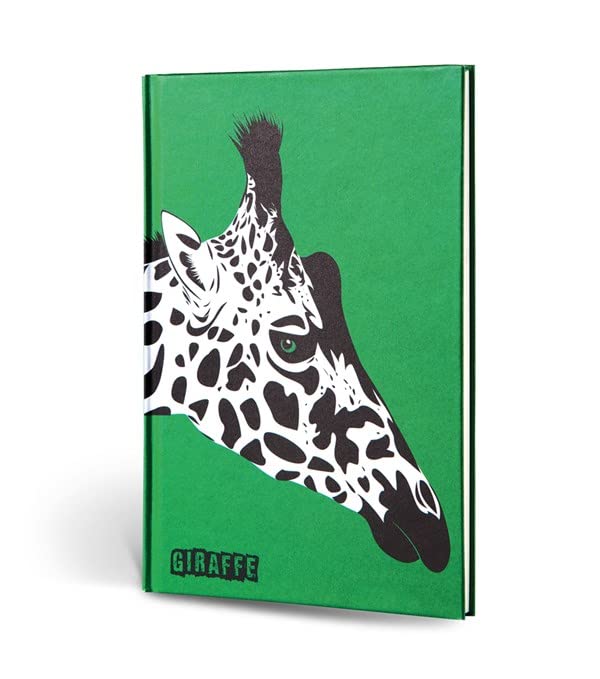 Le Color Hayvan Figürlü Dokulu Defter Çizgili Zürafa