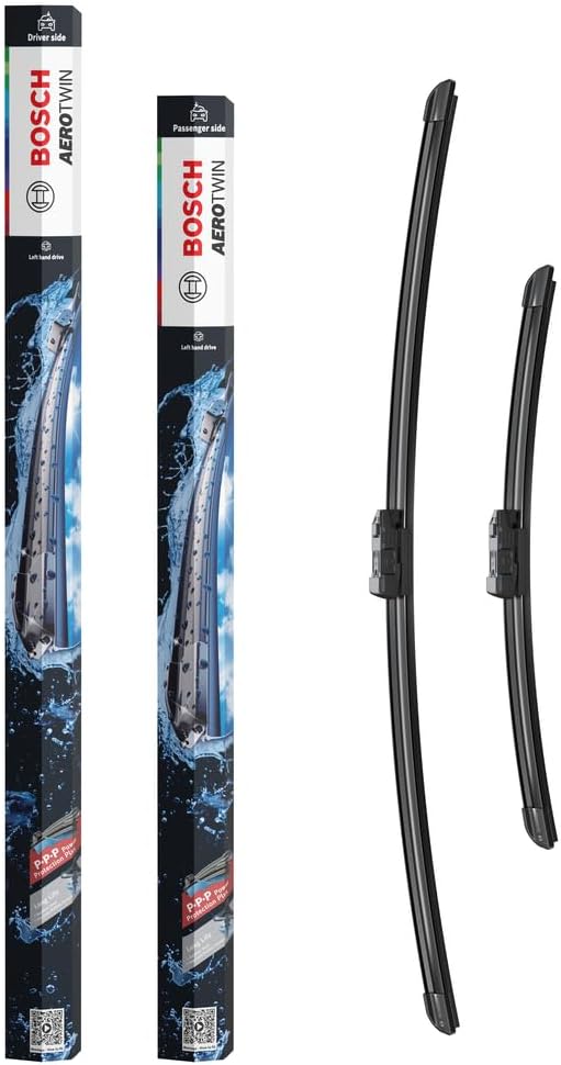 Bosch eA414S Aerotwin Windscreen Wiper, Length: 650/400 mm, Set for Windscreen