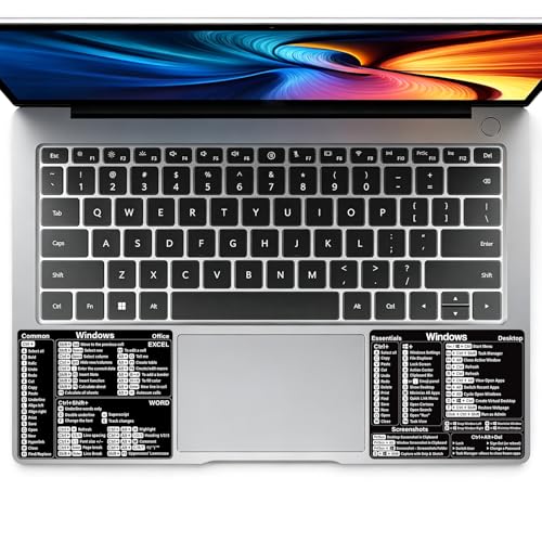 SWITHOM Keyboard Shortcut Stickers for Windows, Excel & Word...