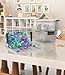 WYT Clear Storage Latch Bins, 6-Pack Storage Organizer Box with Handle and Lids, 5-Litre