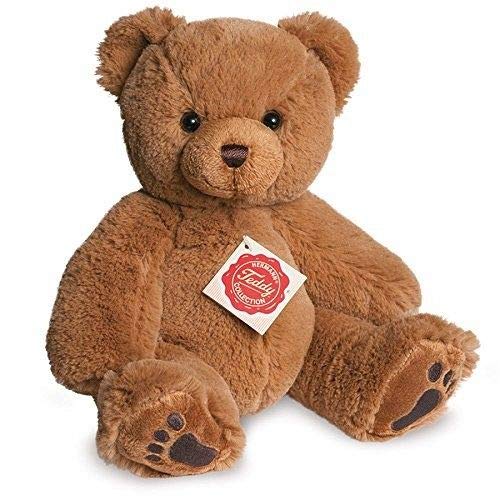 Teddy Hermann 911814 Orsacchiotto di Peluche, 25 cm, Colore: Marrone