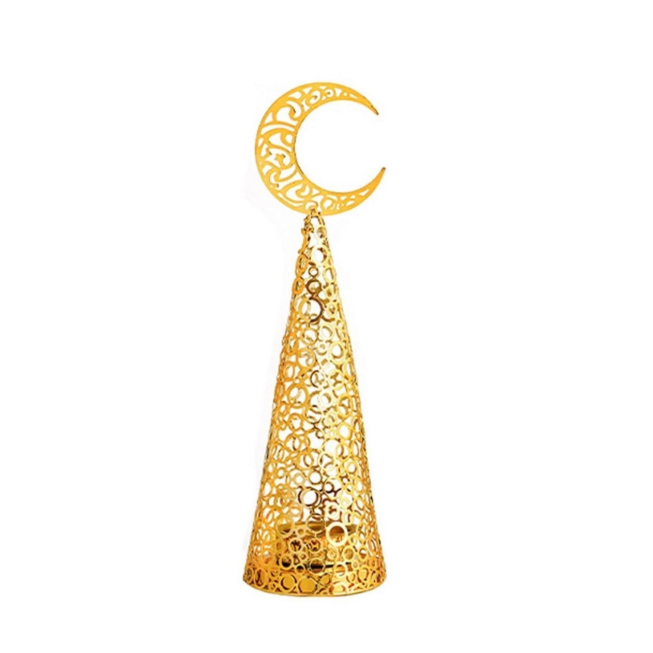 Middle Eastern Cutout Metal Incense Holder,Bakhoor Burner & Diffuser – Arabic Iron Censer for Aromatherapy & Home Decor(B,S)