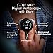 Eko CORE 500™ Digital Stethoscope — 40x Amplification, Active Noise Cancellation, 3-Lead ECG, FDA-Cleared AI with Eko+, Full-Color Display, Reimbursement Eligible — Silver, COR501