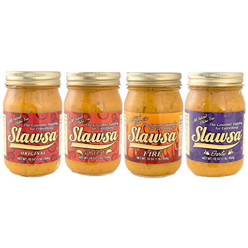 Slawsa All-Natural Gluten-Free The Gourmet Topping for Everything Certified Kosher