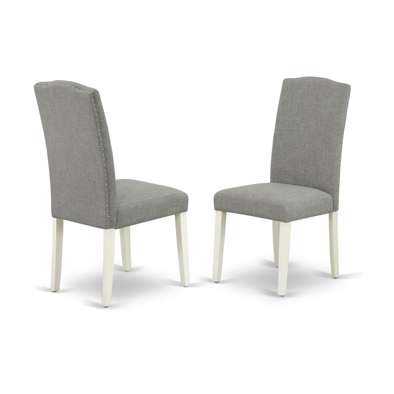 East West Furniture ENP2T06 Parson Chairs