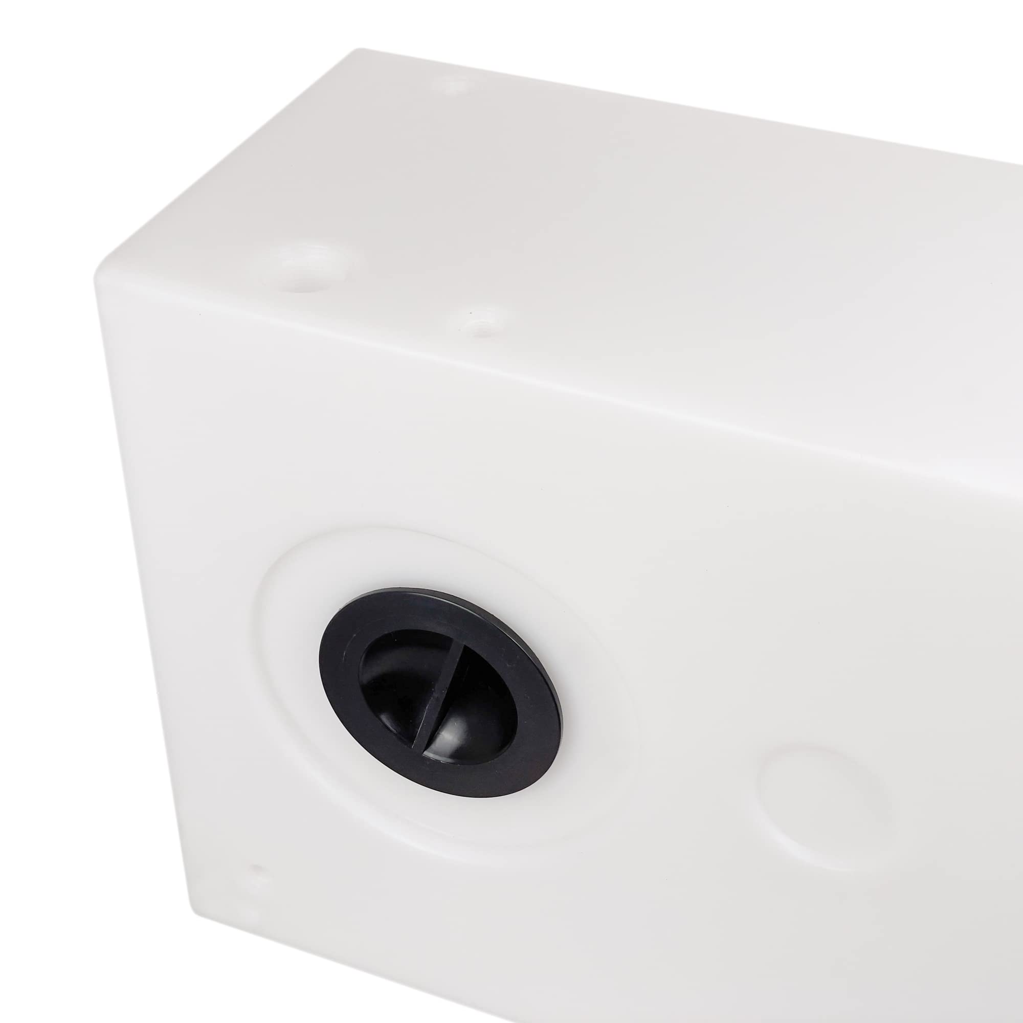 GATE14® Serbatoio Acqua per Camper e Barca Rigido Bianco Atossico 9 Fori di Raccordo 120 l