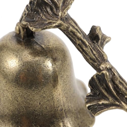 Apagavelas de campana Artibetter de bronce vintage con mango largo para decoración, 2 piezas 4