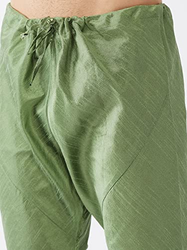 Image of Mother VM Mens Silk Blend Pyjama - Stylish Lounge Wear for Relaxation and Sleep | Regular Premium Cotton, Elastic Waist, and Classic Design for Ultimate Comfort